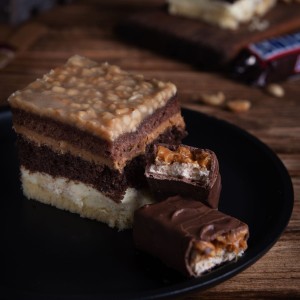 Ciasto Snickers