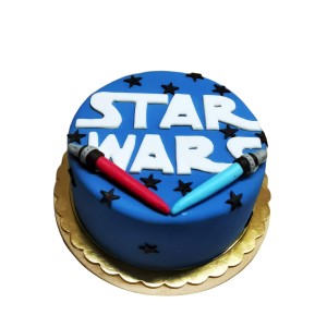 Tort dla dzieci wzór Td27 | miecze Star Wars