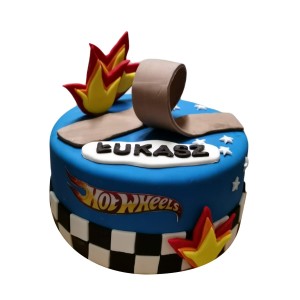 Tort dla dzieci wzór Td30 | Hot Wheels