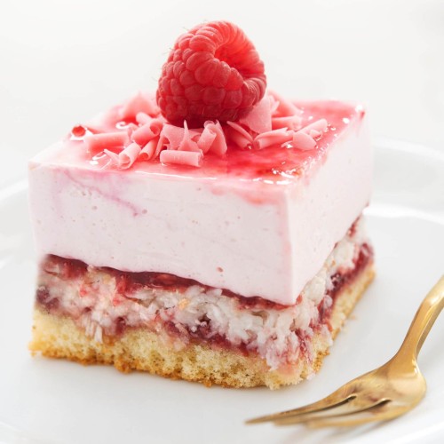 Ciasto Serowo-Malinowe