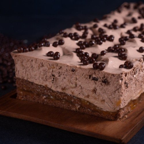 Ciasto Pianka czekoladowo-morelowa