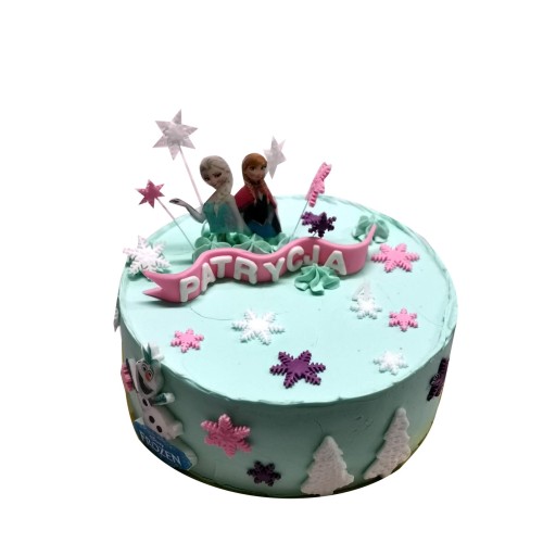 Tort dla dzieci wzór Td77 | Elsa i Anna z Krainy Lodu